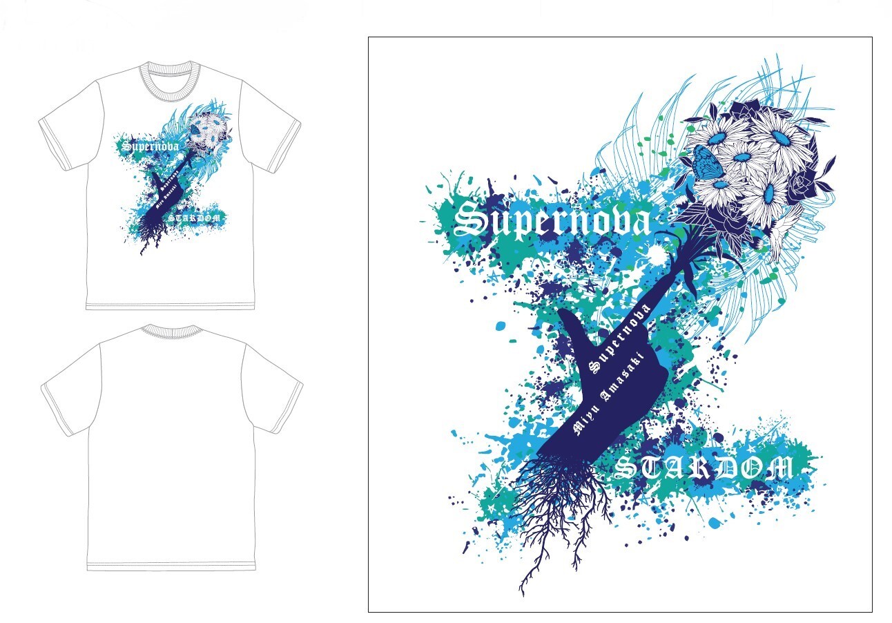 天咲光由 Supernova Ｔシャツ | My STARDOM